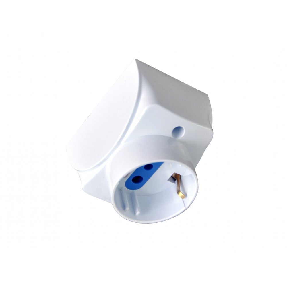 Presa da muro Italiana/Schuko 16A - Techly IUPS-PCP-1S10A