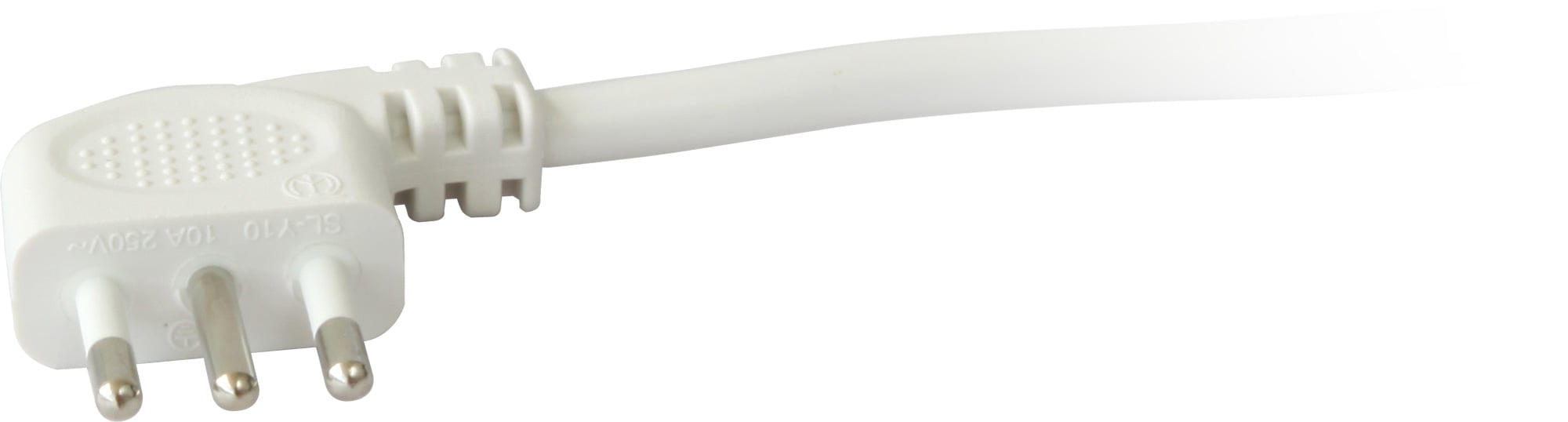 Multipresa 3 Posti Italiana Bipasso / Schuko con spina 10A - Techly IUPS-PCP-3SP10