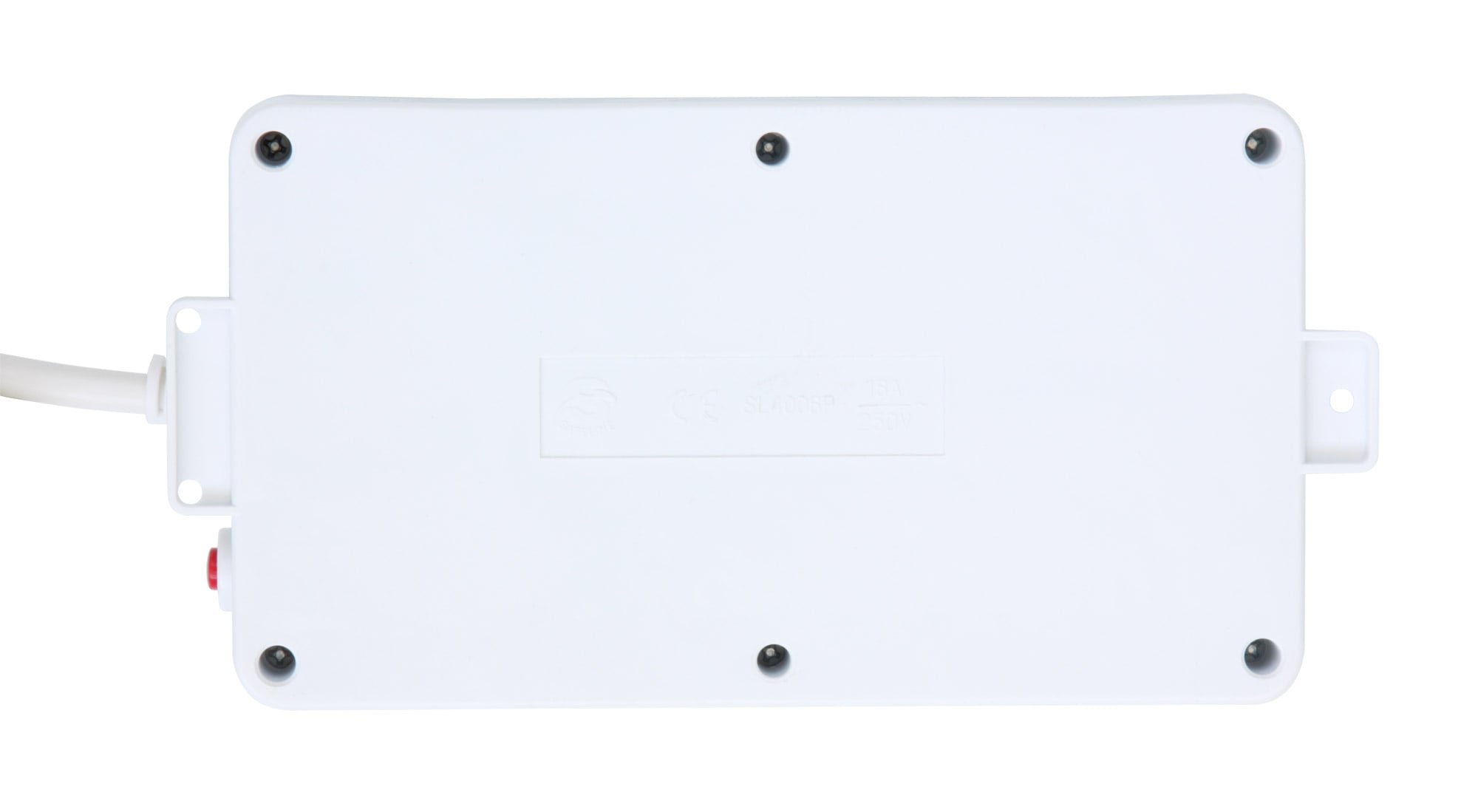 Multipresa 6 Posti Italiana Bipasso / Schuko Angolata - Techly IUPS-PCP-44A
