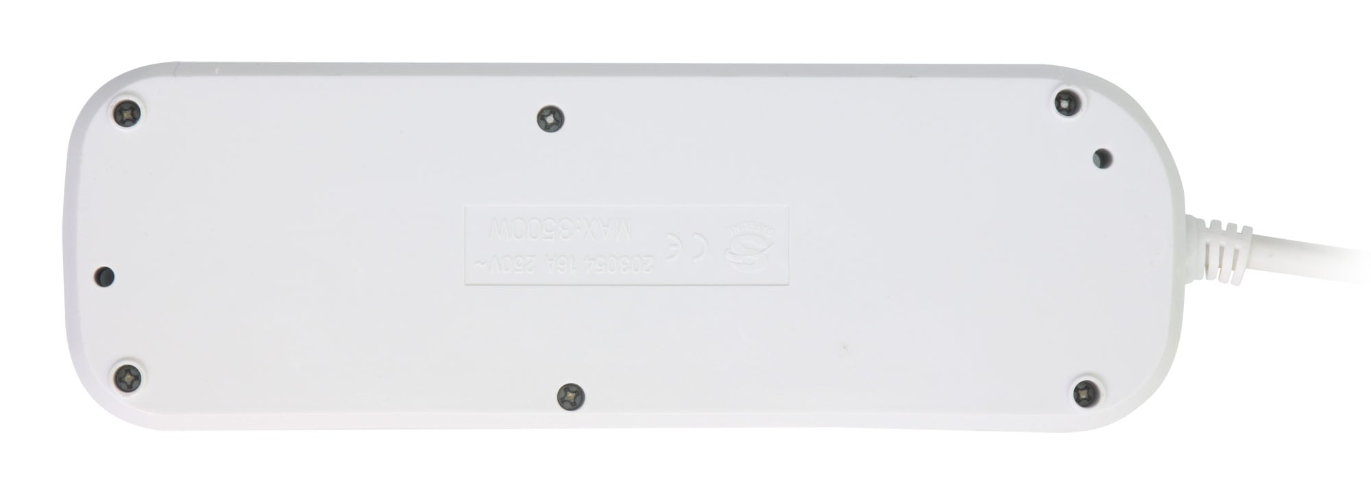Multipresa 4 Posti Bipasso con Interruttori Indipendenti e Protezione da Sovraccarico - Techly IUPS-PCP-4I-OP