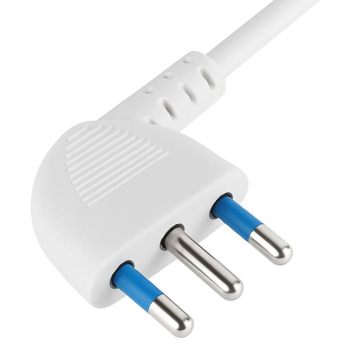 Presa Multipla 6 Uscite 4 Bipasso + 2 Bipasso/Schuko con Interruttore - Techly IUPS-PCP-4I2SA