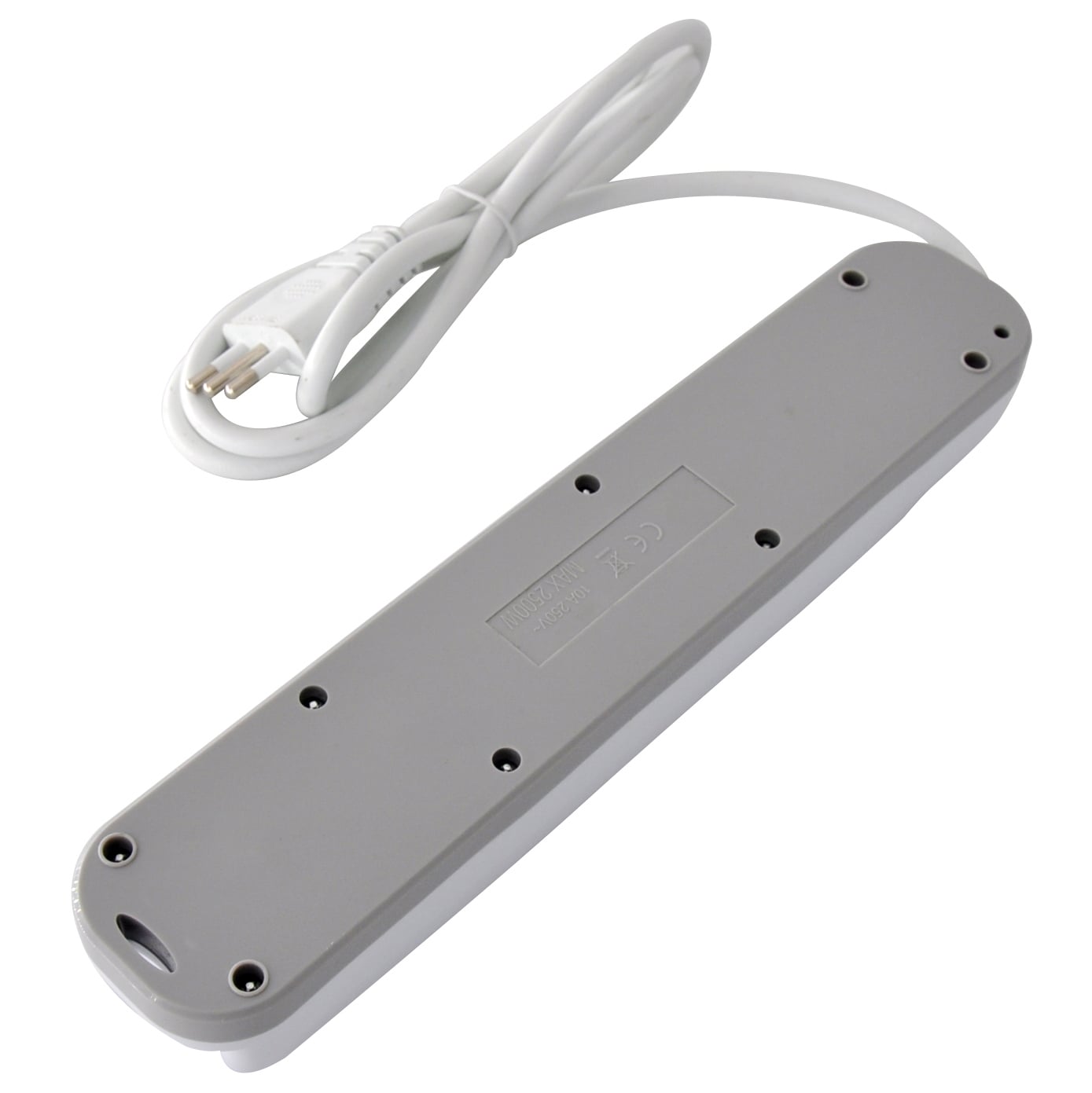 Presa Multipla a 5 Posti Italiana Bipasso/Schuko Spina 16A - Techly IUPS-PCP-516A