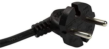 Multipresa 6 Posti Design Salvaspazio Nero - Logilink IUPS-PCP-6EBK