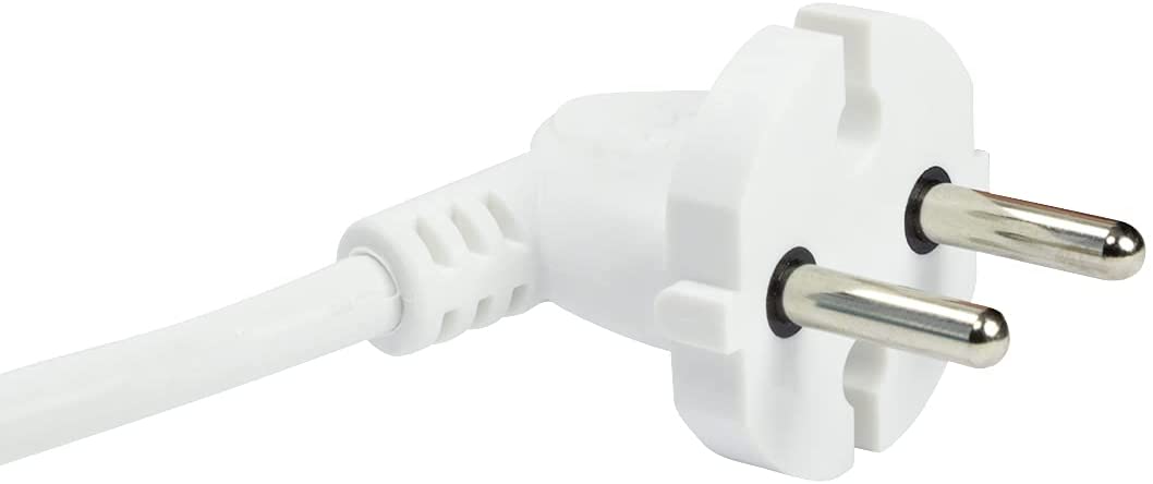 Multipresa 6 Posti Design Salvaspazio Bianco - Logilink IUPS-PCP-6EWH