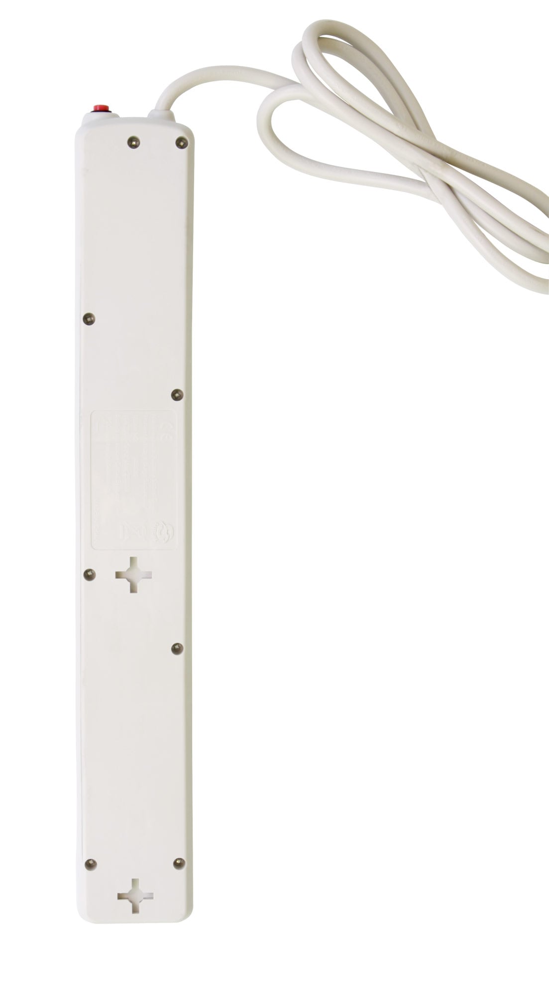 Multipresa 8 Posti Italiana 10A / Schuko Grigio - Techly IUPS-PCP-8GY