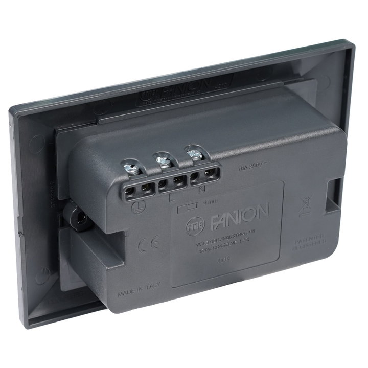 Multipresa Universale da Incasso con Doppia Presa Bipasso Italiana Schuko Nero - FME IUPS-PCP-OPEB