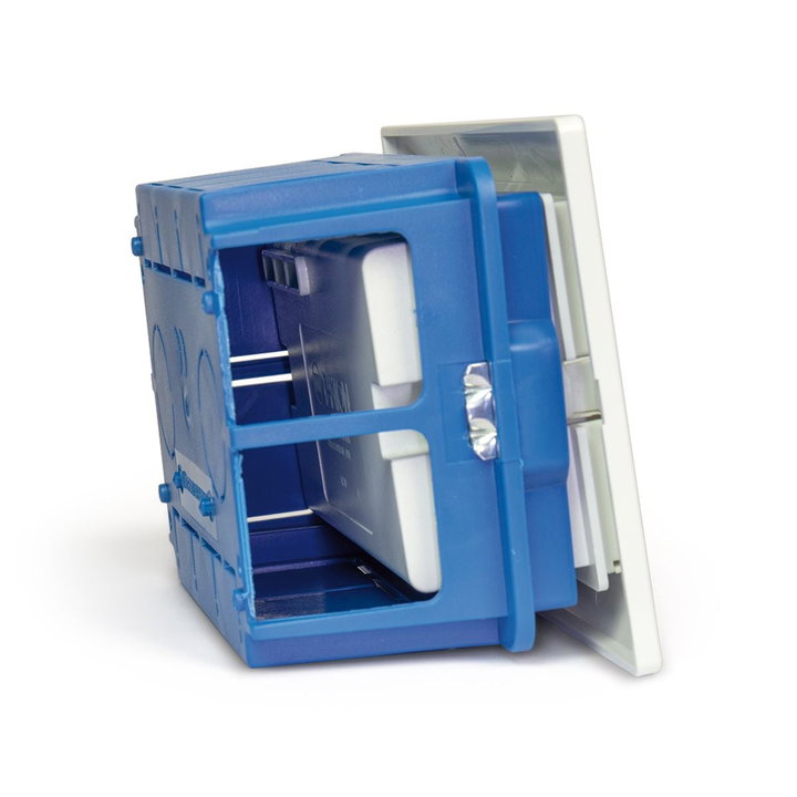 Multipresa Universale da Incasso con Doppia Presa Bipasso Italiana Schuko Bianco - FME IUPS-PCP-OPEW