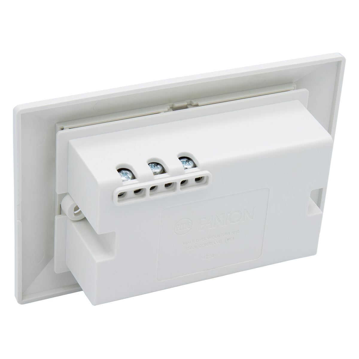 Universal Multi-Stake from Incasso with Double Double-Seat Bipasso Italian Schuko Bianco - FME IUPS-PCP-OPEW