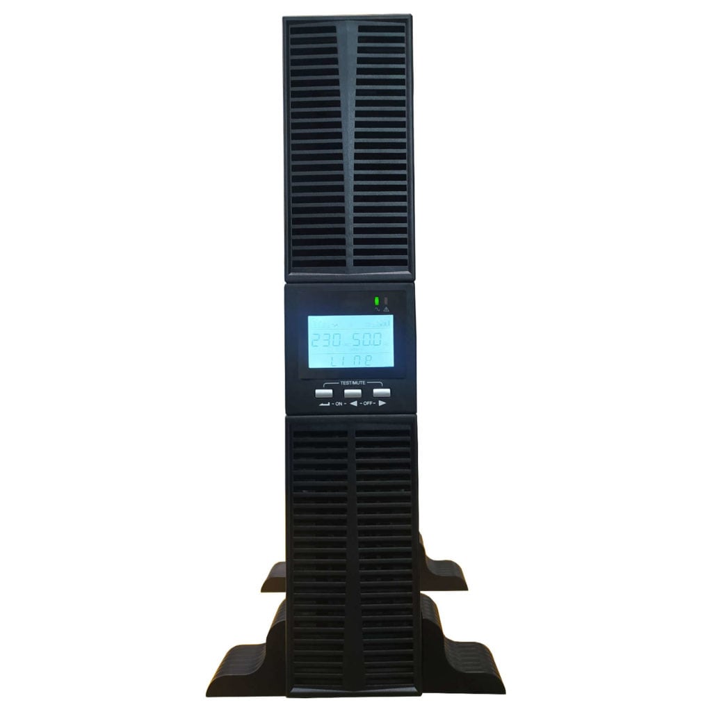 Gruppo di Continuità UPS 1000VA 900W OnLine Doppia Conversione Tower/Rack con Batterie - Techly Professional IUPS-RM1KL9PROS