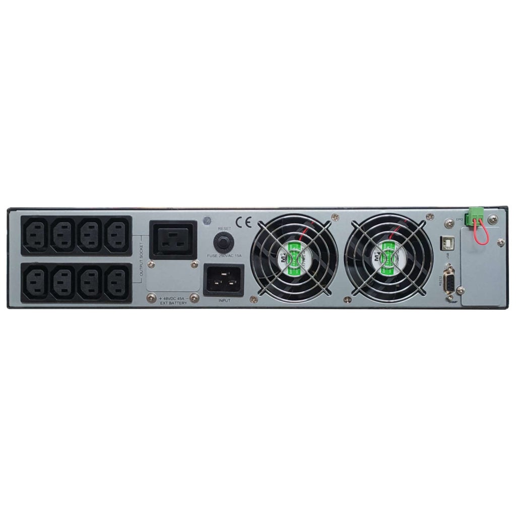 Gruppo di Continuità UPS 2000VA 1800W OnLine Doppia Conversione Tower/Rack con Batterie - Techly Professional IUPS-RM2KL9PROS