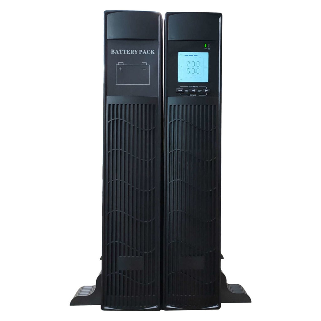 Gruppo di Continuità UPS 3000VA 2700W OnLine Doppia Conversione Tower/Rack con Batterie - Techly Professional IUPS-RM3KL9PROS