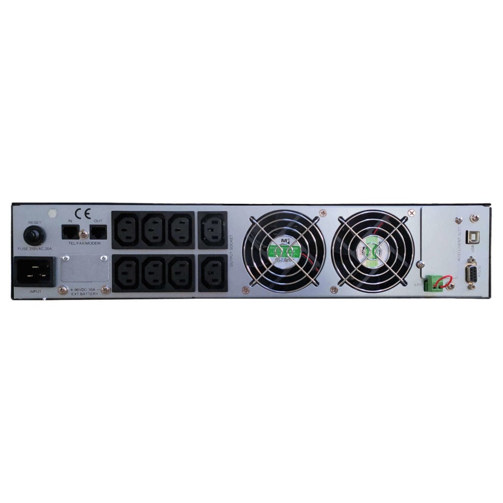 Gruppo di Continuità UPS 3000VA 2700W OnLine Doppia Conversione Tower/Rack con Batterie - Techly Professional IUPS-RM3KL9PROS
