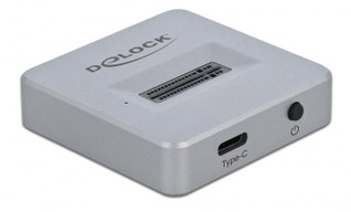 Docking Station for SSD M. 2 NVMe PCIe with USB Type-C Female - Delock IUSB DOCK 3 C-NVMED
