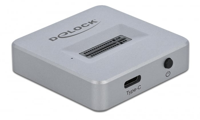 Docking Station per SSD M.2 NVMe PCIe con USB Type-C Femmina - Delock IUSB DOCK 3C-NVMED