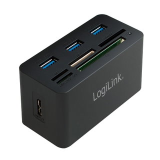 3.2 USB Hub with Memory Card Reader - Logilink IUSB-CARD- 042