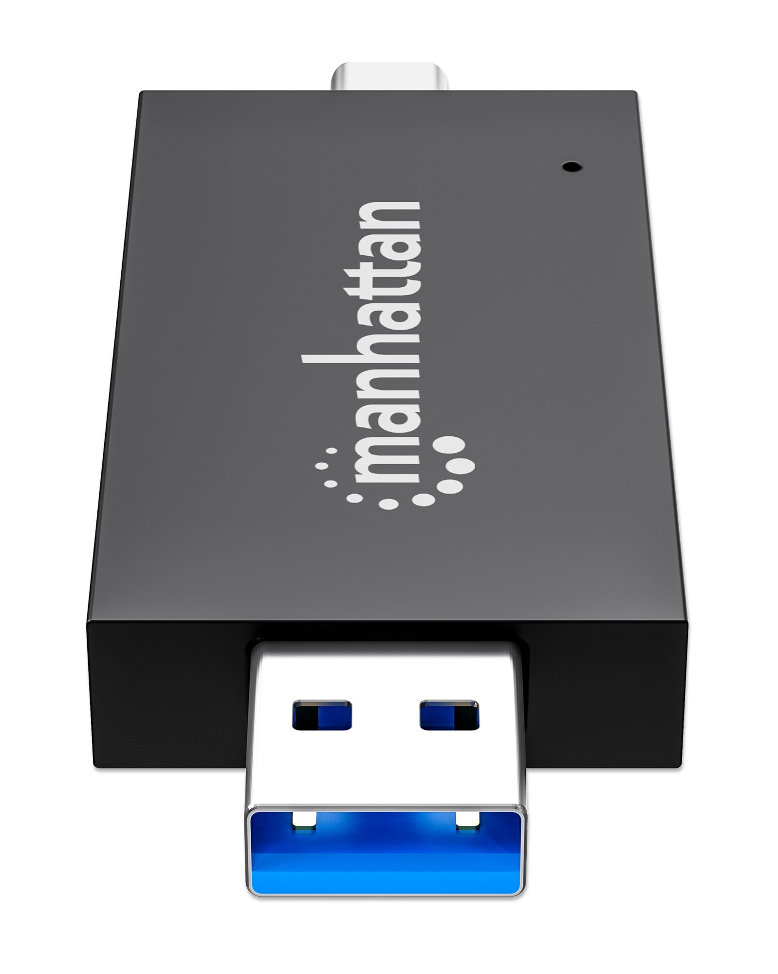 Lettore/Scrittore USB 3.0 Combo USB-C™/USB-A Multi-Schede - Manhattan IUSB-CARD-735