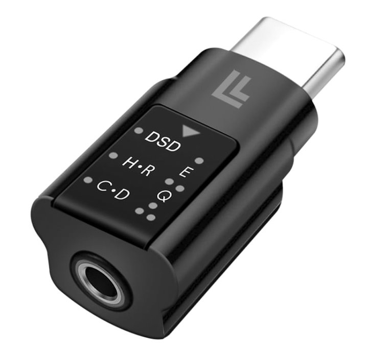 3.5 mm USB-C DAC audio adapter with equalizer - Logilink IUSB-DAC- 424