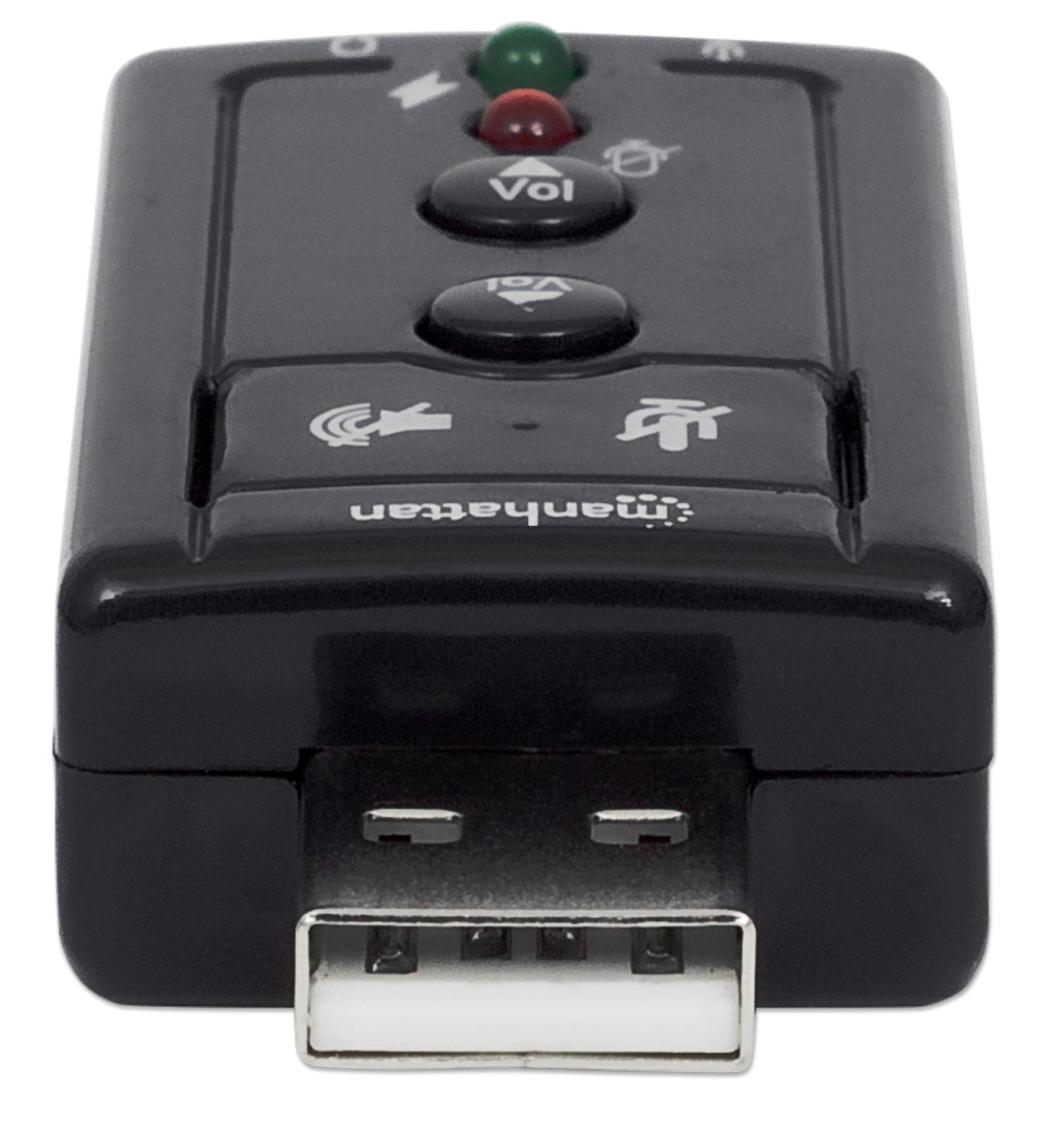 Scheda Audio Stereo USB 2.0 Virtual 7.1 Canali - Manhattan IUSB-DAC-871