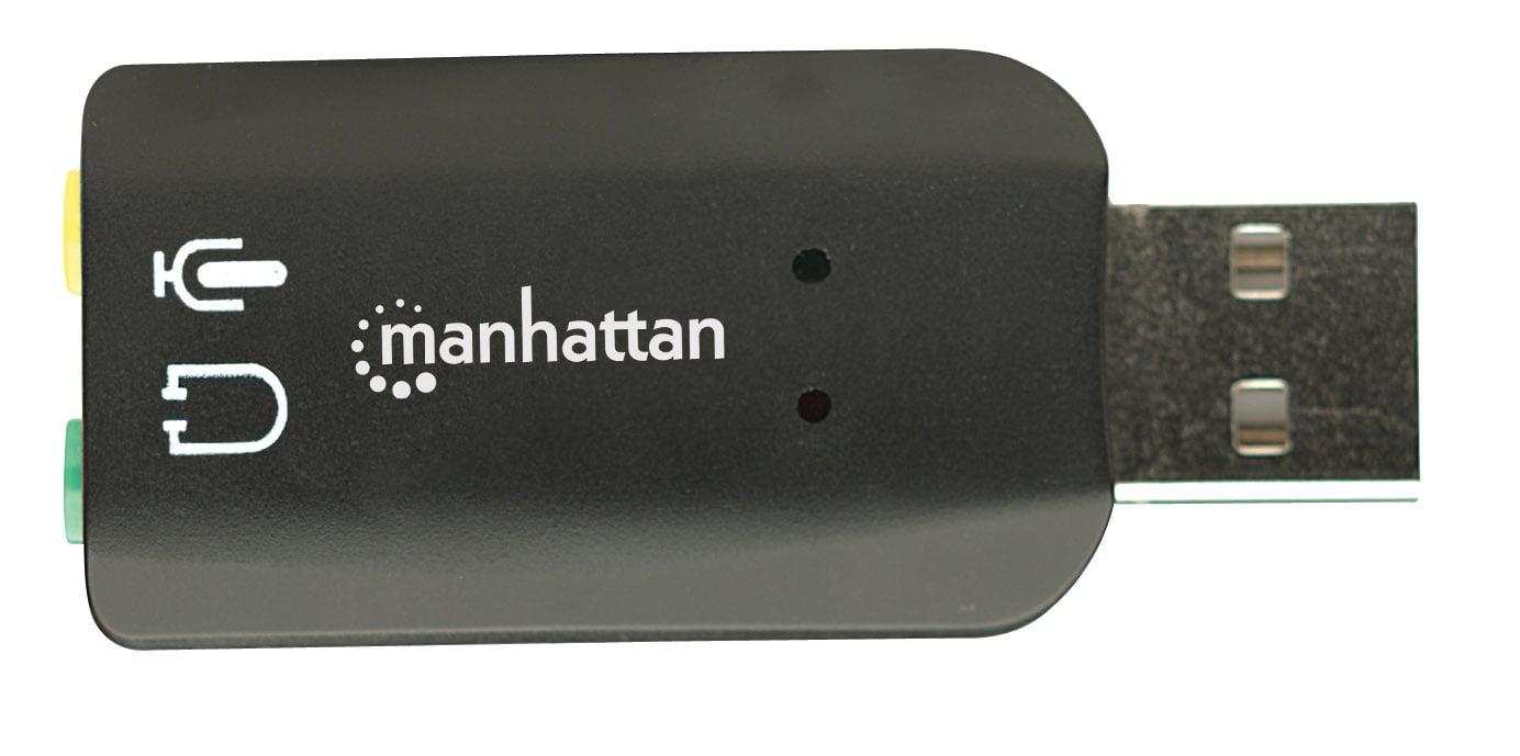 Scheda audio USB suono 3D - Manhattan IUSB-DAC-879