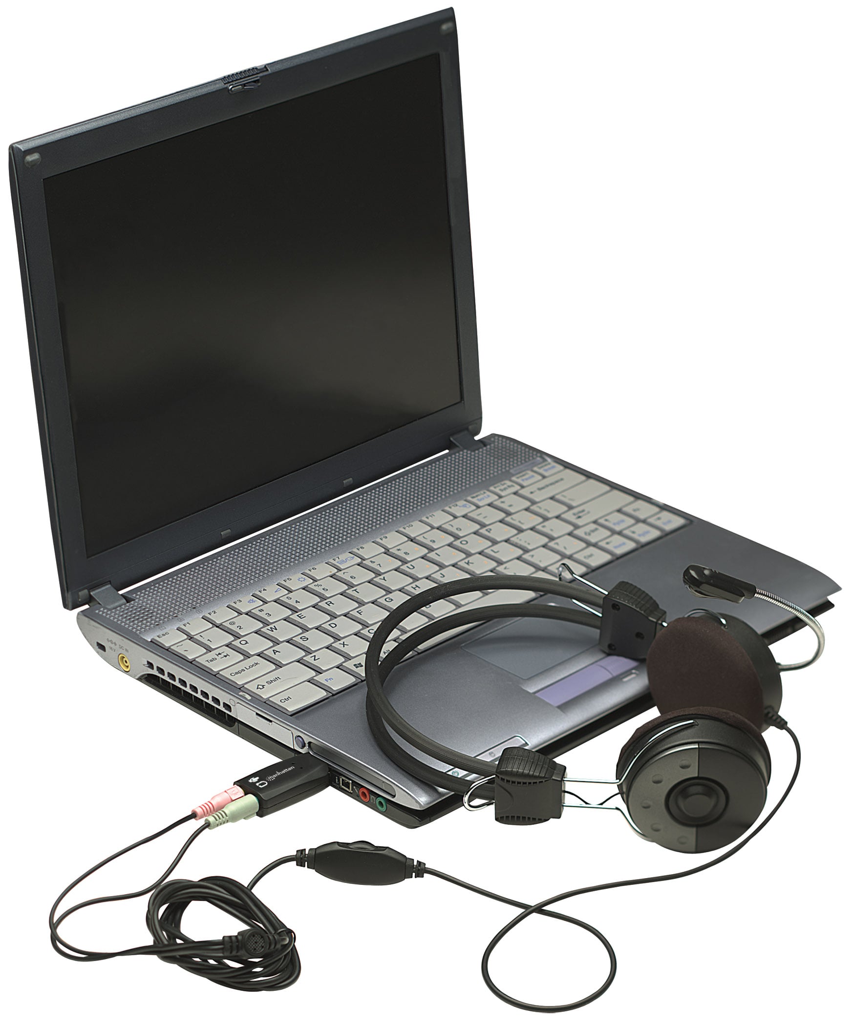 Scheda audio USB suono 3D - Manhattan IUSB-DAC-879