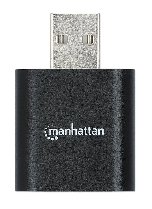 Hi-Speed Stereo 2.1 USB sound card - Manhattan IUSB-DAC- 879 E