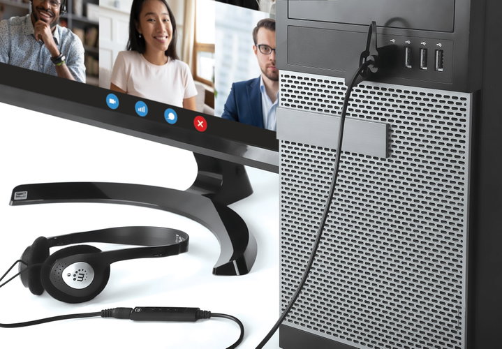 Cable Adapter 2 -in- 1 from USB-C/USB-A to Audio Stereo 3,5 mm - Manhattan IUSB-DAC-COMBO