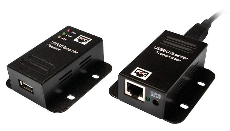 Extender 1 Porta USB su Cavo Cat5/5e/6 fino a 50m, POC - Logilink IUSB-EXTEND-POE