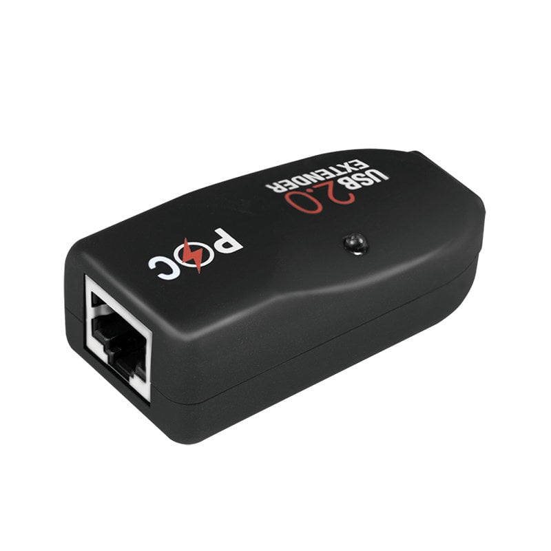 Extender USB Cat5E Cat6 fino a 50m, POC, Nero - Logilink IUSB-EXTEND-POEPL