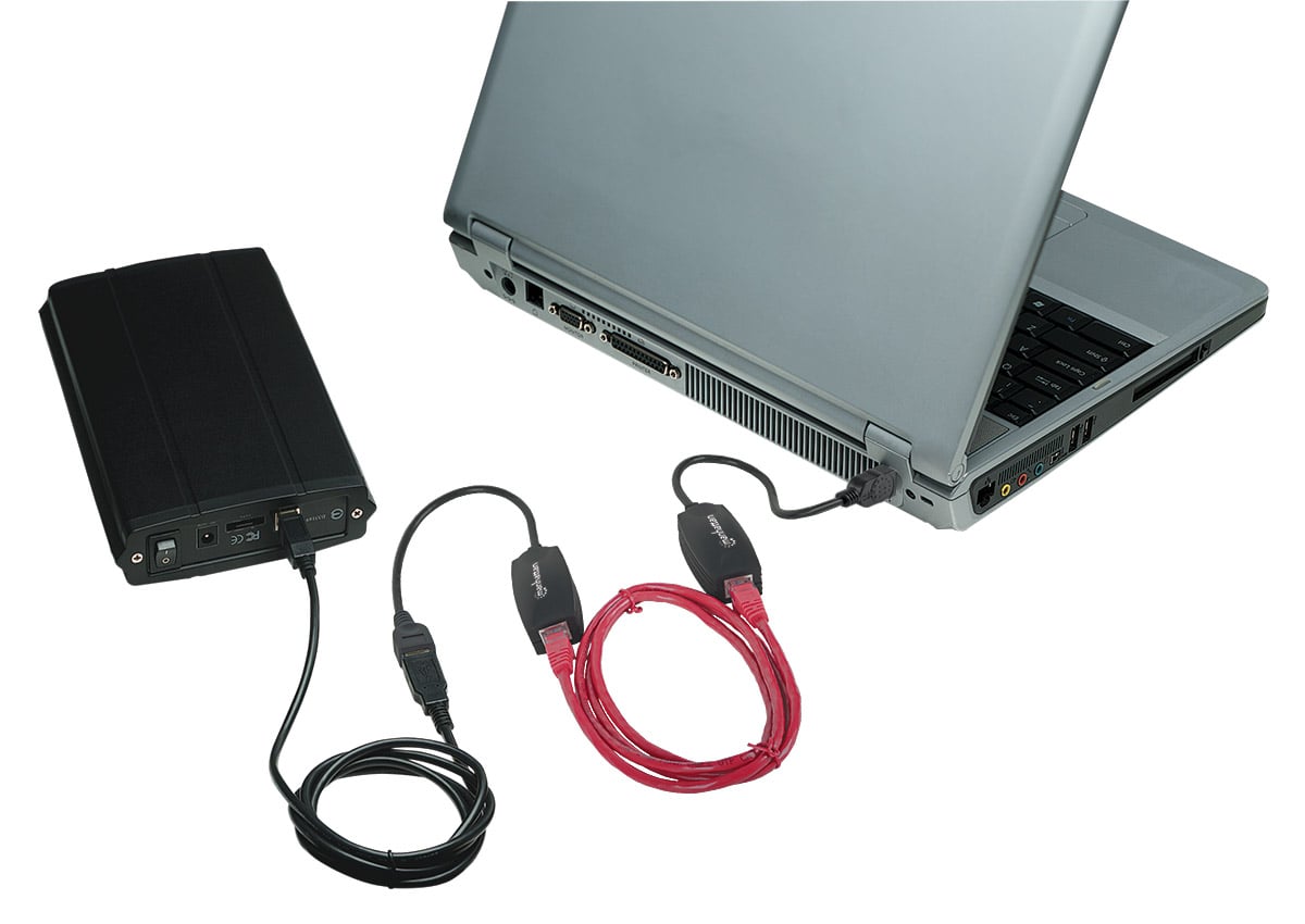 Extender USB su Cavo Cat5E 60m - Manhattan IUSB-EXTEND