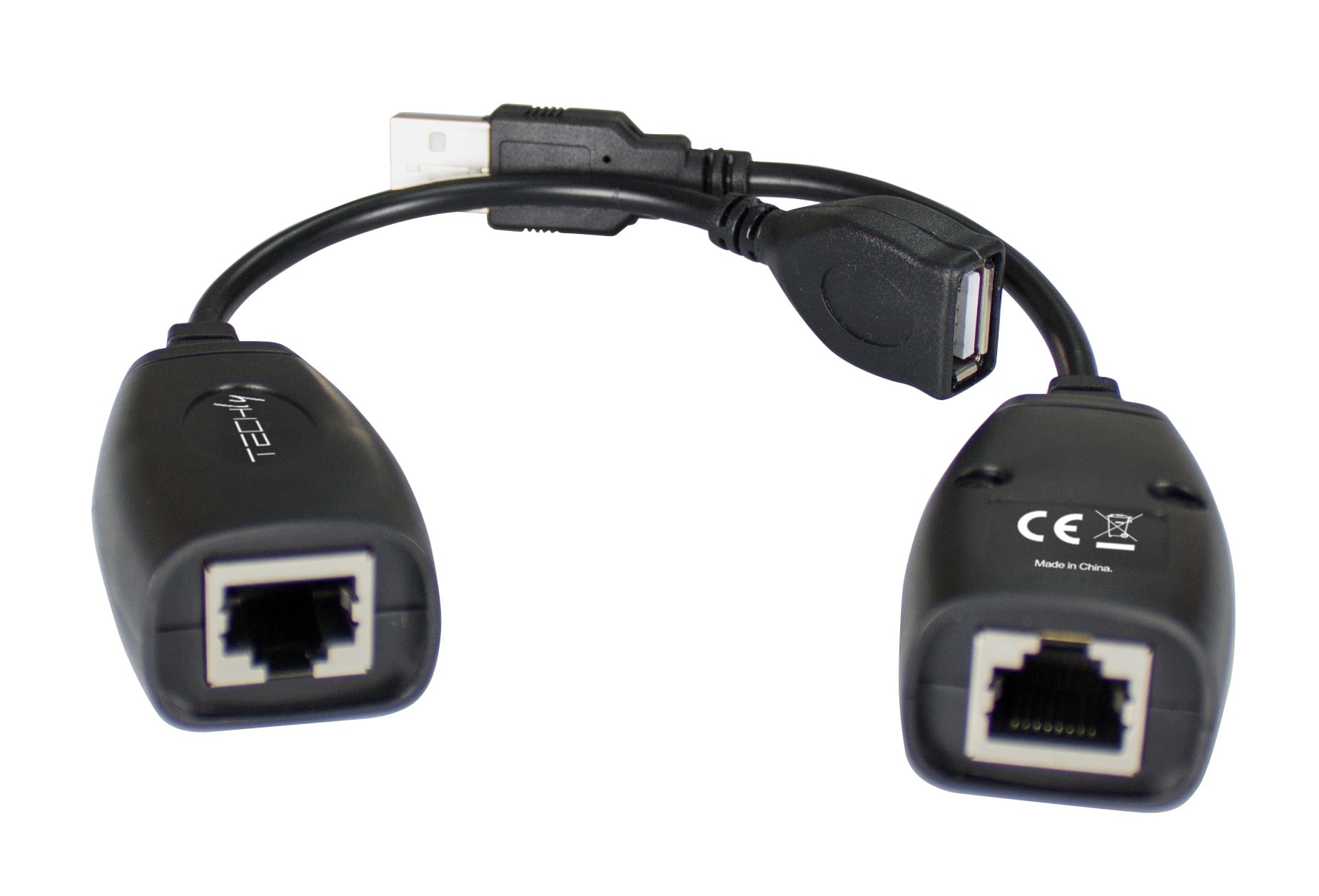 Extender USB su Cavo Cat5E/6 fino a 50m - Techly IUSB-EXTENDTY5