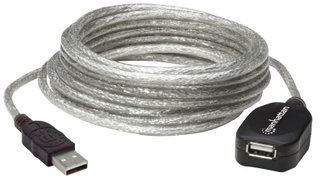2.0 High Speed USB Signal Repeater 5 m - Manhattan IUSB-REP 20