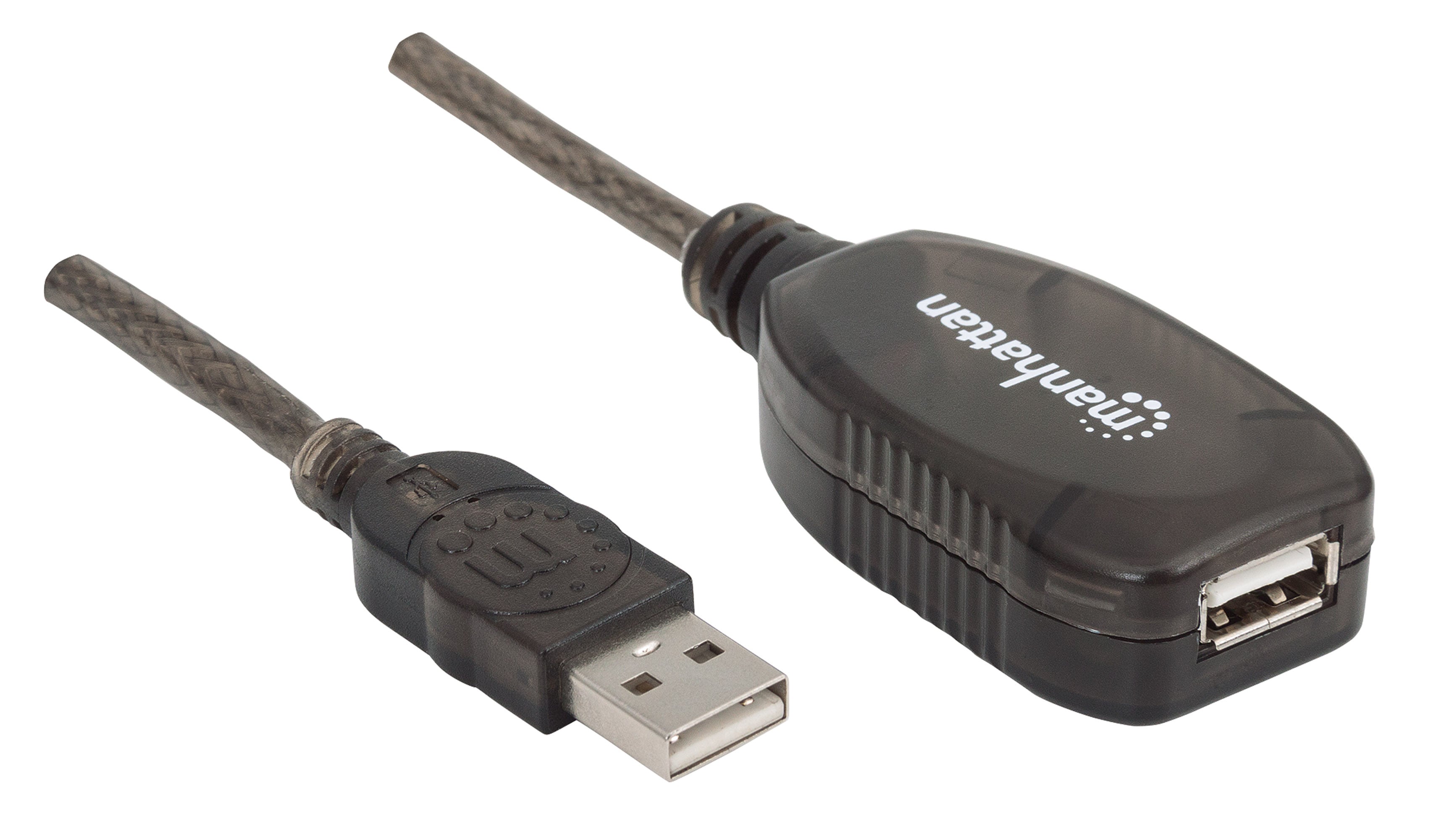 Prolunga attiva USB Hi-Speed USB 2.0 20m - Manhattan IUSB-REP220