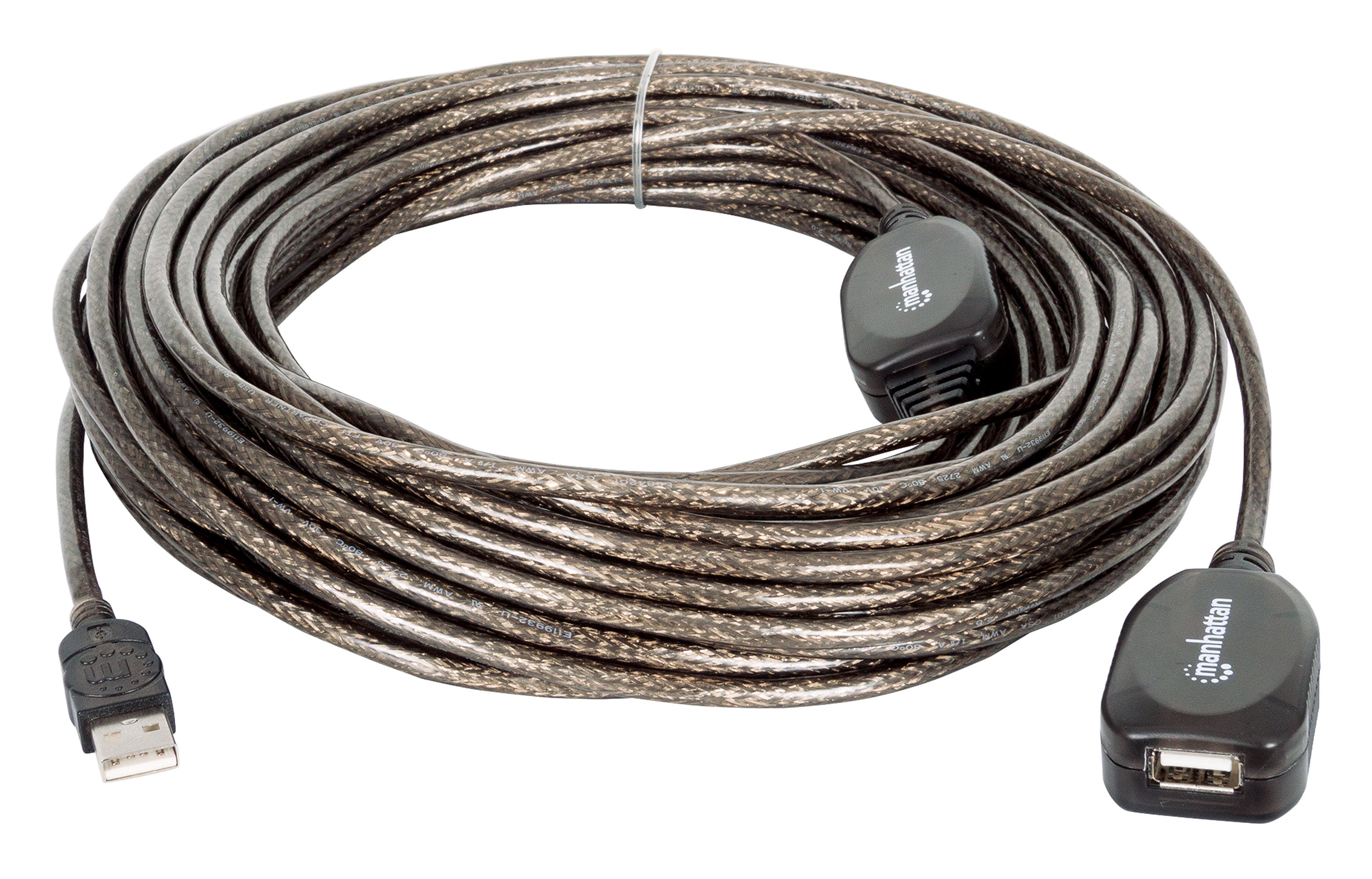 Prolunga attiva USB Hi-Speed USB 2.0 20m - Manhattan IUSB-REP220