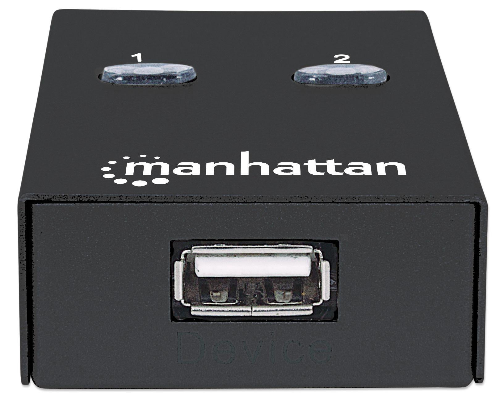 Switch automatico USB 2.0 Hi-Speed - Manhattan IUSB-SW-2005