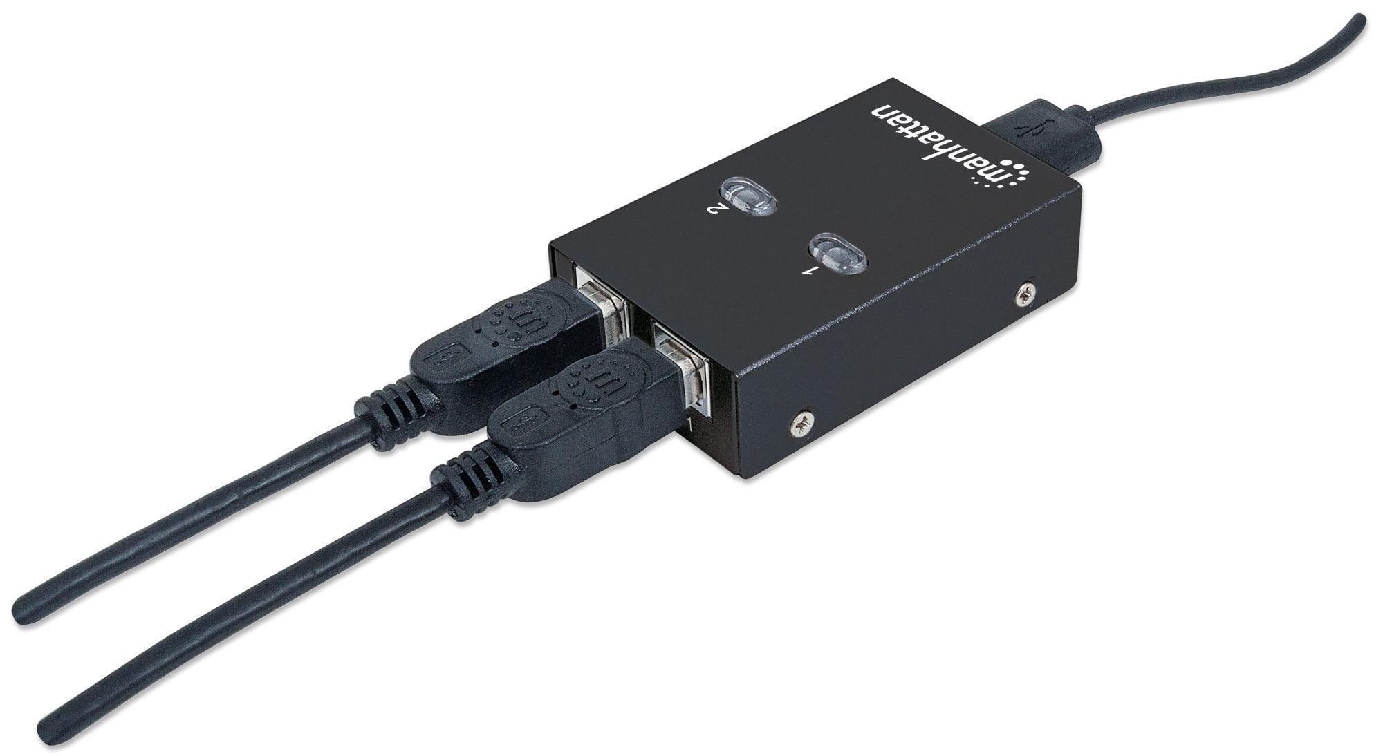 Switch automatico USB 2.0 Hi-Speed - Manhattan IUSB-SW-2005