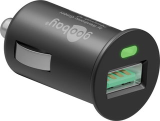 USB Car Charger Quick Charge 3.0 18 W 1 Port - Goobay IUSB 2 -CAR- 3 AQC 2