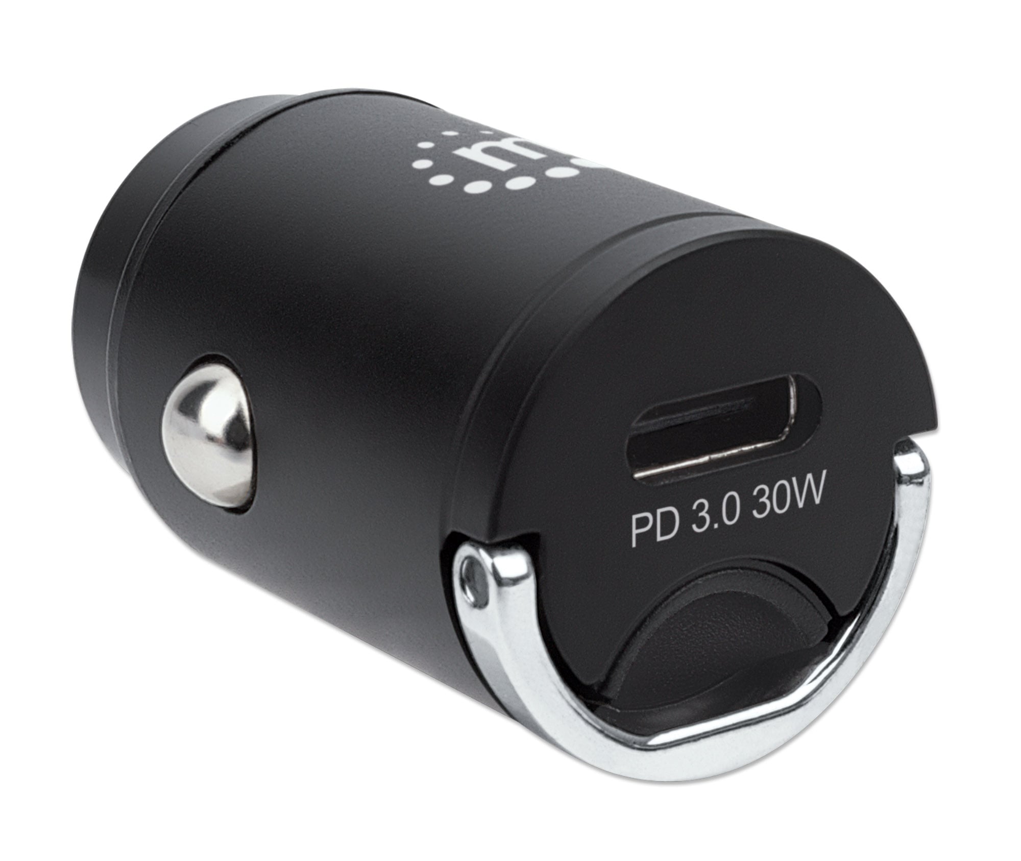Mini Car Charger Power Delivery 30 W, USB-C - Manhattan IUSB 2 -CAR-PD 30