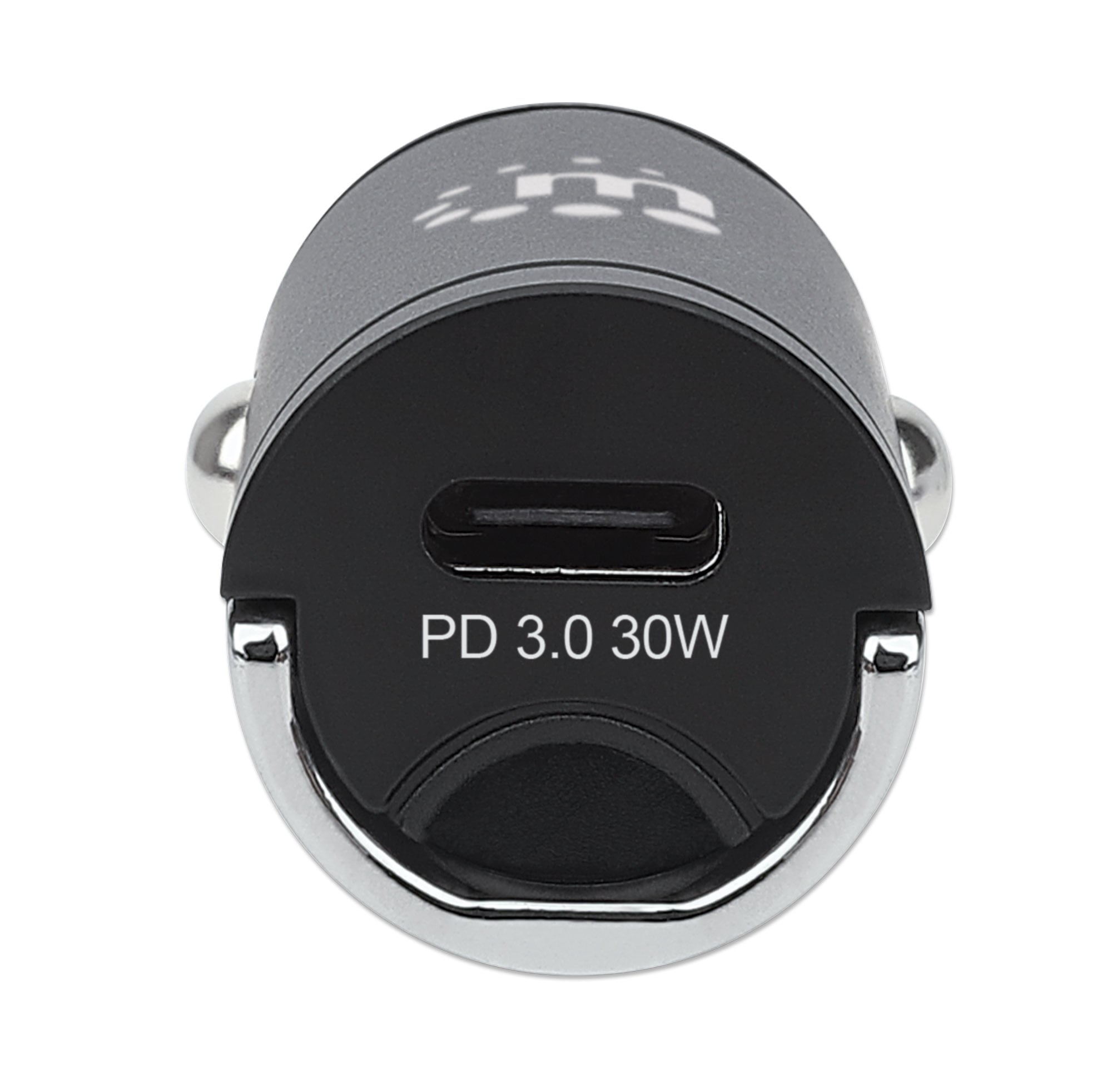 Mini Car Charger Power Delivery 30 W, USB-C - Manhattan IUSB 2 -CAR-PD 30