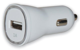 Universal Car Charger 1 USB 5 V 1 A White - Techly IUSB 2 -CAR 2 - 1 A 1 P
