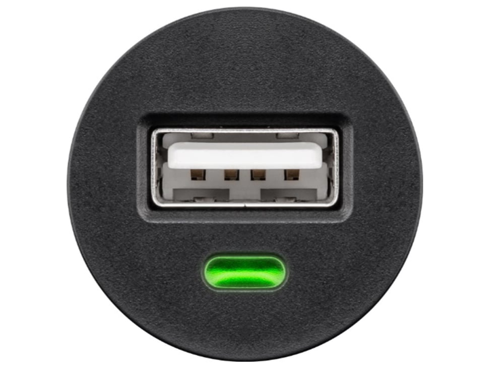 Compact Car/Camion 1 USB port 1 A Black - Goobay IUSB 2 -CAR 4 - 1 A 1 P