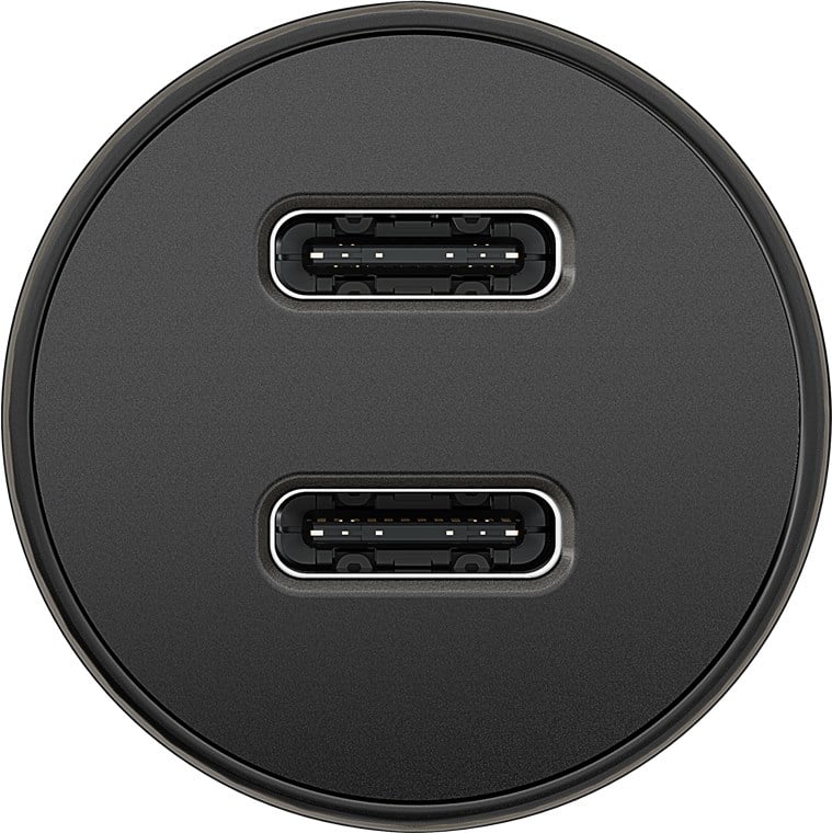 Caricatore Compatto da Auto 2 porte USB-C™ PD Power Delivery 30W - Goobay IUSB2-CAR4-2C30W
