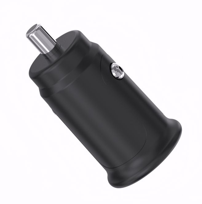 Mini Caricatore da Auto 2 Porte USB-A 5V/2.4A Nero - Techly IUSB2-CAR5-A24B