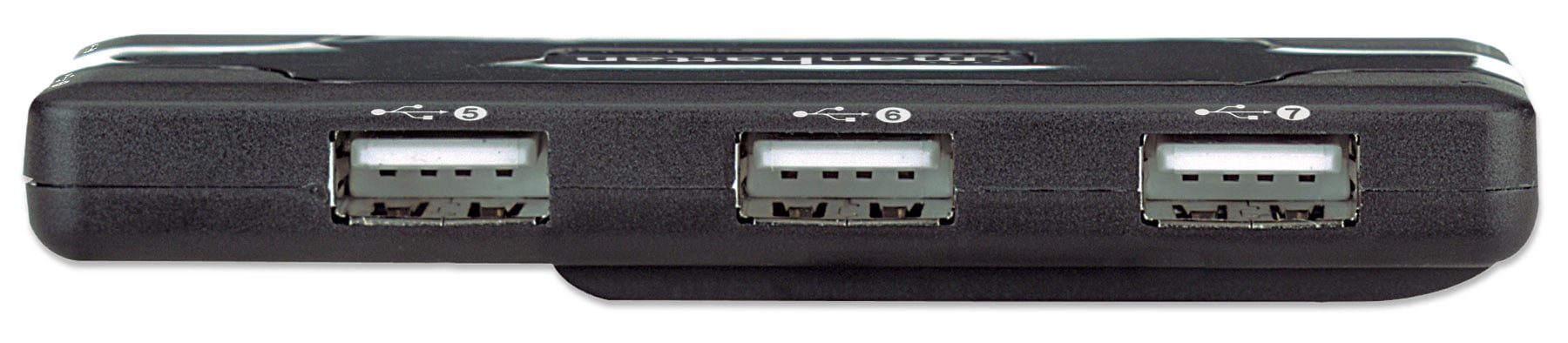 Mini Hub USB 2.0 alta velocità 7 porte - Manhattan IUSB2-HUB169