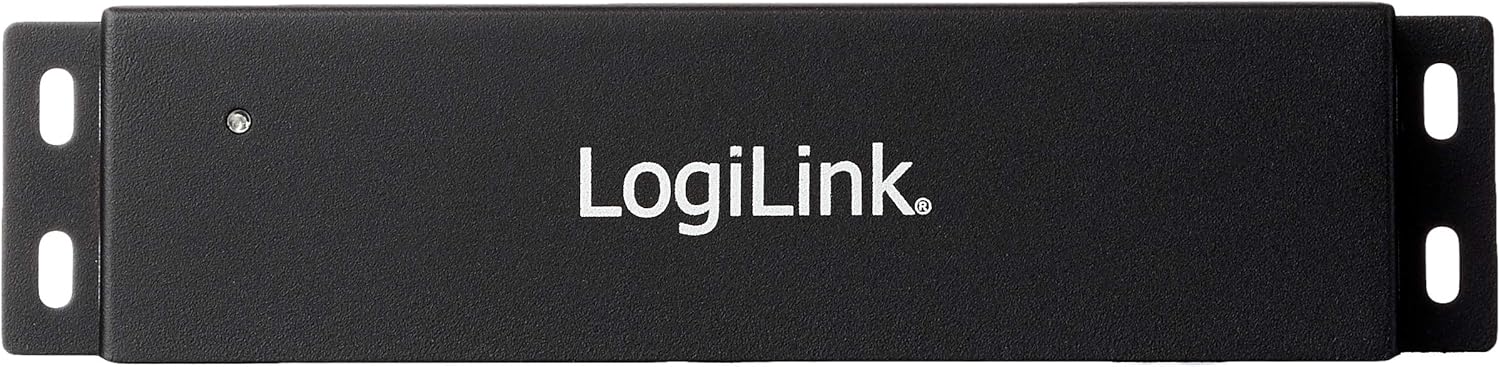 Hub USB 2.0 7 Porte con Case Metallico - Logilink IUSB2-HUB7-DK