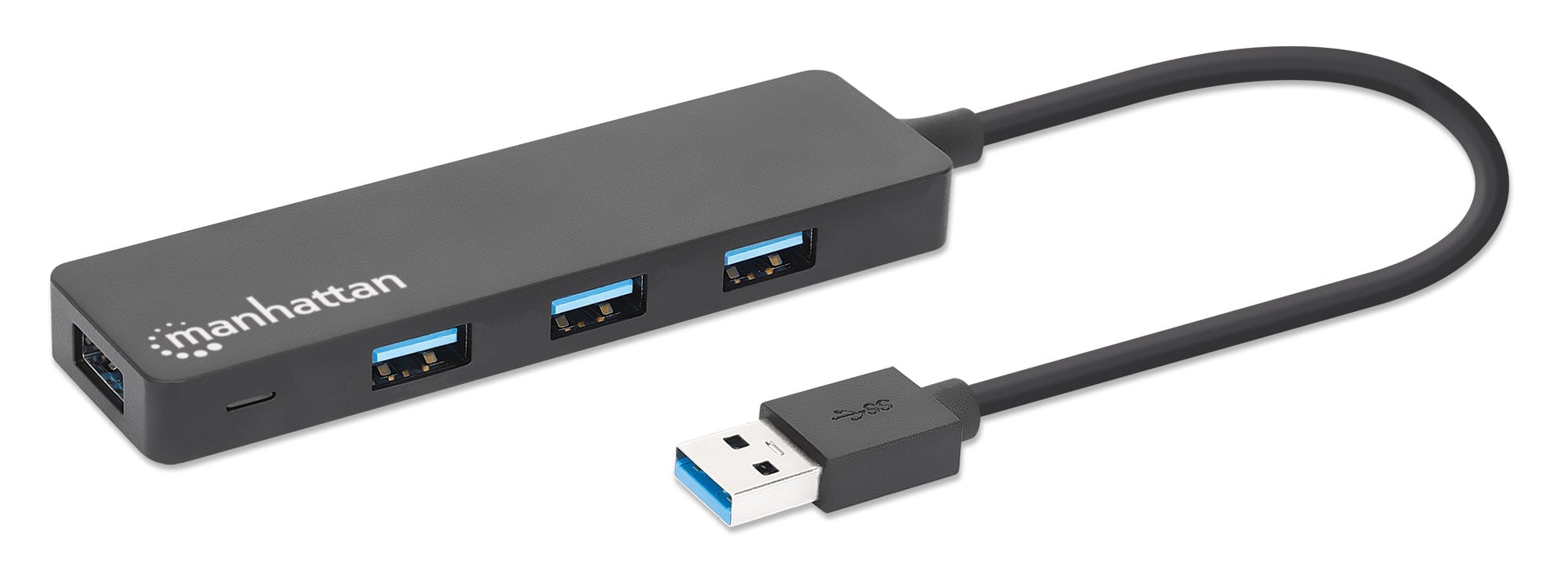 Hub USB 3.2 Gen 1 a 4 porte - Manhattan IUSB3-HUB4M