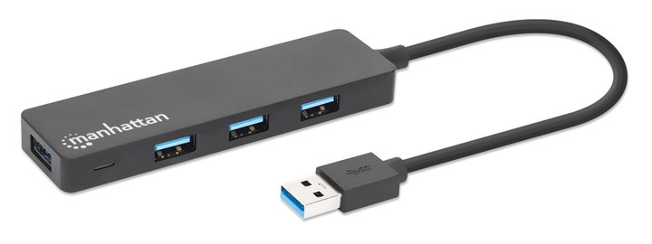Hub USB 3.2 Gen 1 a 4 porte - Manhattan IUSB3-HUB4M