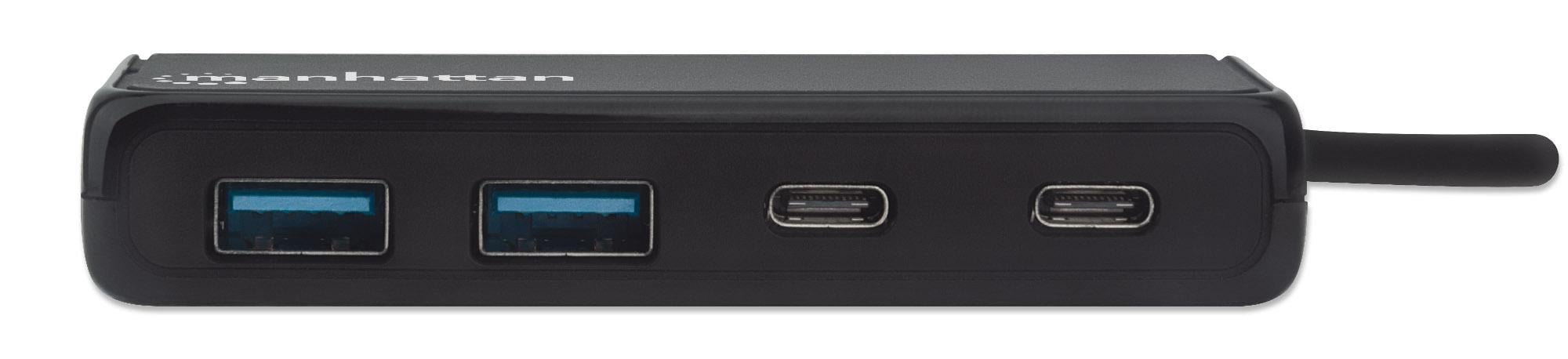 Hub USB-C™ 3.2 Gen 1 a 4 porte - Manhattan IUSB31C-HUB2A2CM