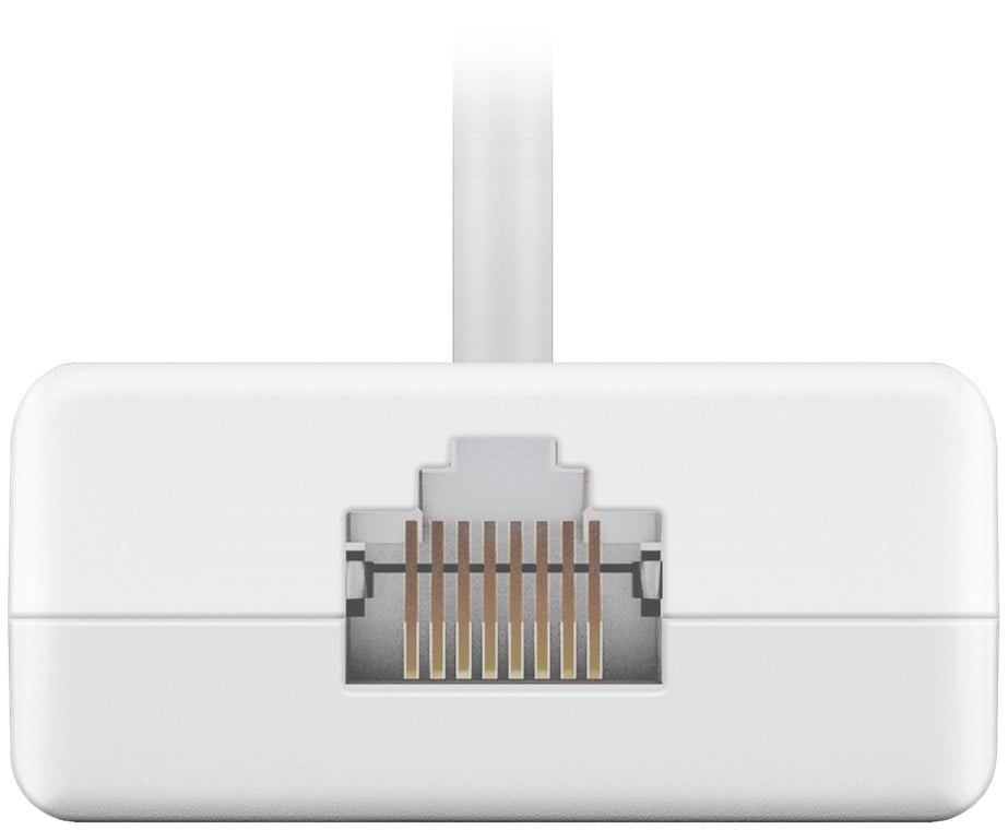 Hub USB-C SuperSpeed 2 USB ports 3.2 and RJ- 45 Gigabit - Goobay IUSB 31 C-HUB 2 C