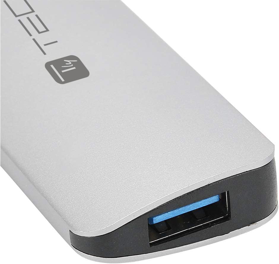 Hub USB-C™ SuperSpeed 4 Porte USB3.2 con PD, Alluminio - Techly IUSB31C-HUB4TLY