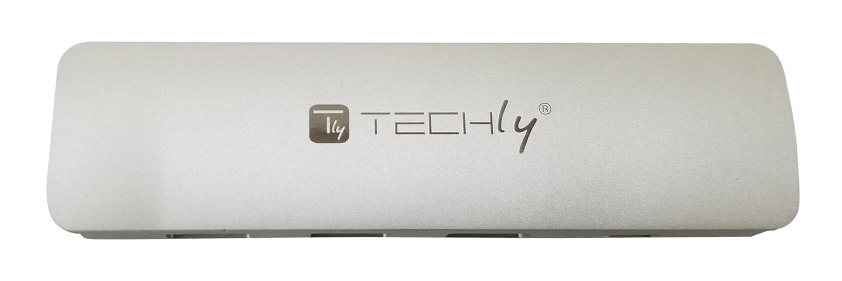 Hub USB-C™ SuperSpeed 4 Porte USB3.2 con PD, Alluminio - Techly IUSB31C-HUB4TLY